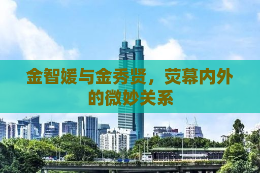 金智媛与金秀贤，荧幕内外的微妙关系