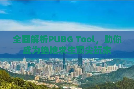 全面解析PUBG Tool，助你成为绝地求生顶尖玩家