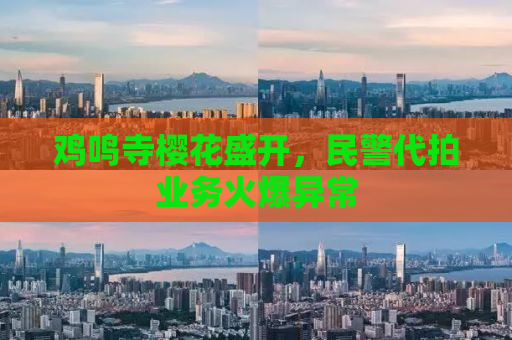 鸡鸣寺樱花盛开，民警代拍业务火爆异常