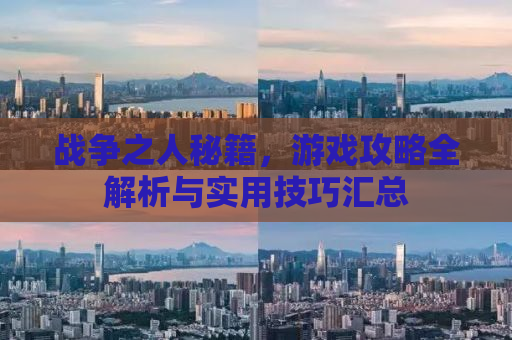 战争之人秘籍，游戏攻略全解析与实用技巧汇总
